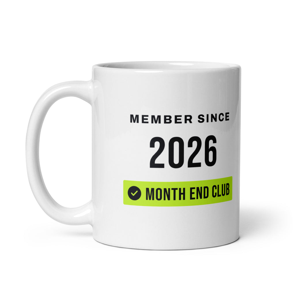 Member Since Mug – 2026 – white 11oz mug, handle on left