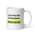 Fun in Function Mug – white 11oz mug, handle on right