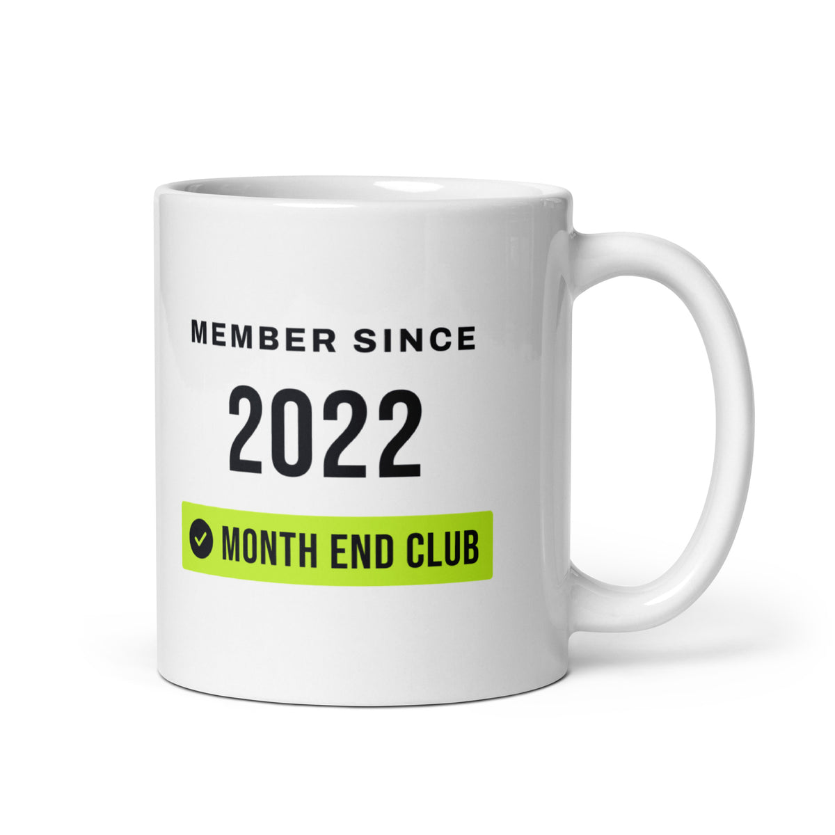 Member Since Mug – 2022 – white 11oz mug
