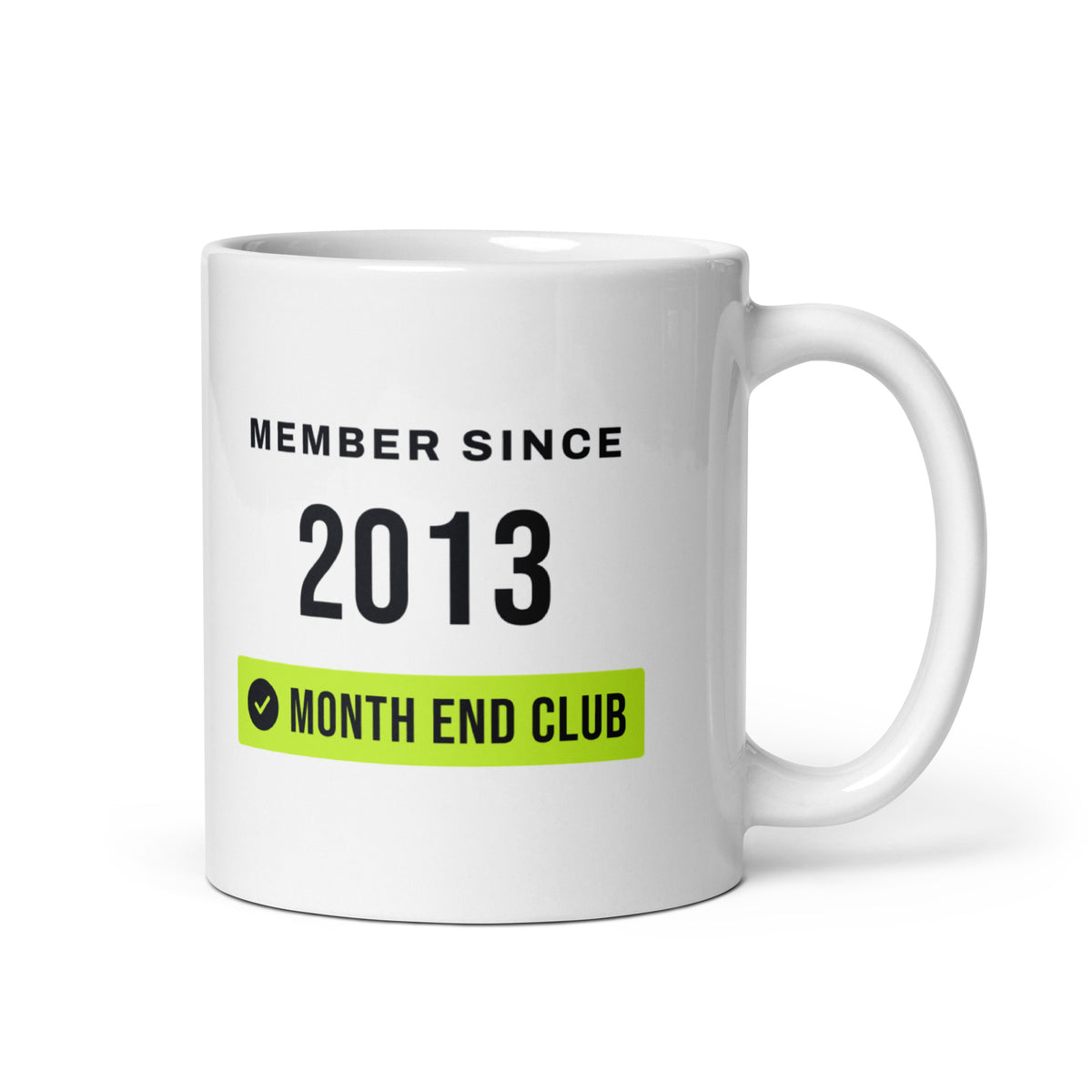 Member Since Mug – 2013 – white 11oz mug