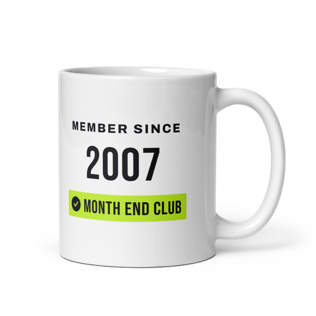 Member Since Mug – 2007 – white 11oz mug
