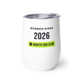 Member Since Wine Tumbler – 2026, left side view