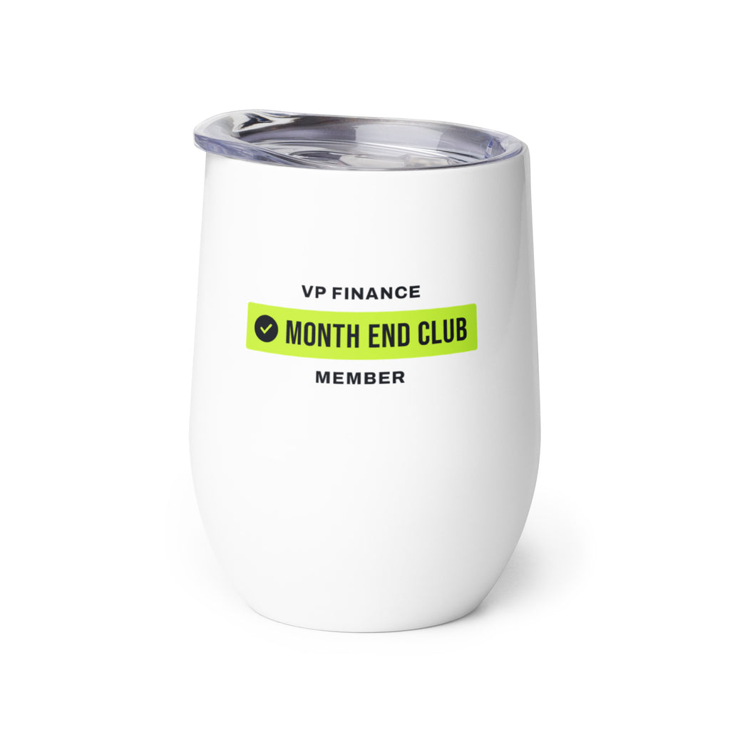 Team Wine Tumbler – VP Finance, right side view