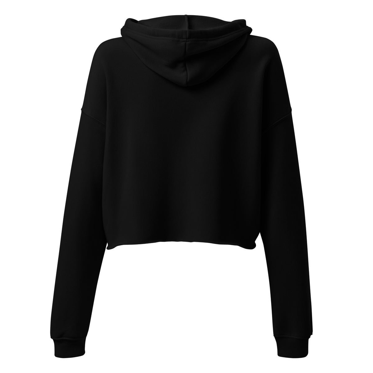 Prove It Cropped Hoodie – Black, back
